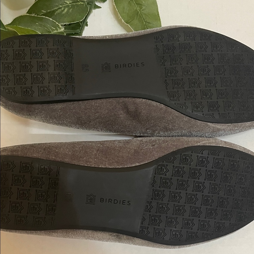 Birdies Starling Velvet Loafers - Stone - Picture 5 of 7